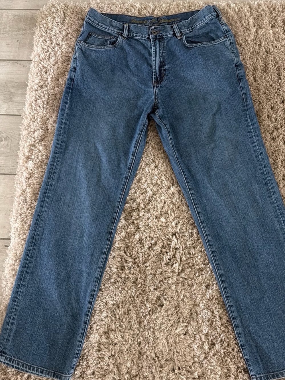 Tommy Bahama Straight-Leg Jeans in Medium Blue